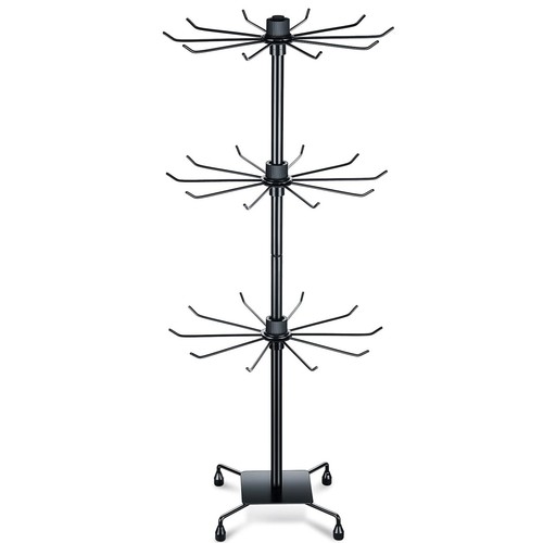 Tier spinner display - 3, rack