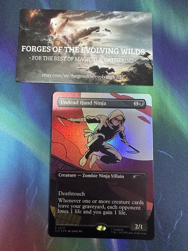Undead hand ninja foil - hand, 2623
