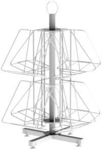 Dvd book spinner rack - ®,