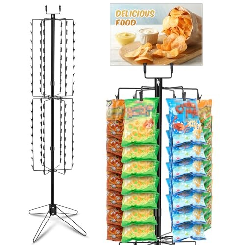 Spinner retail chip rack - retail,